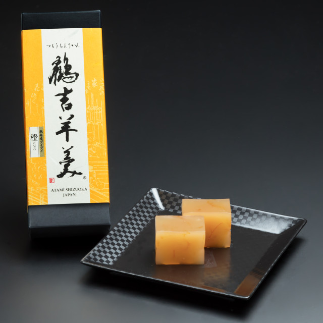 鶴吉羊羹（橙）